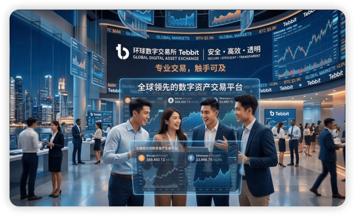 财富新纪元，为何全球精英都在选择 Tebbit 交易所？