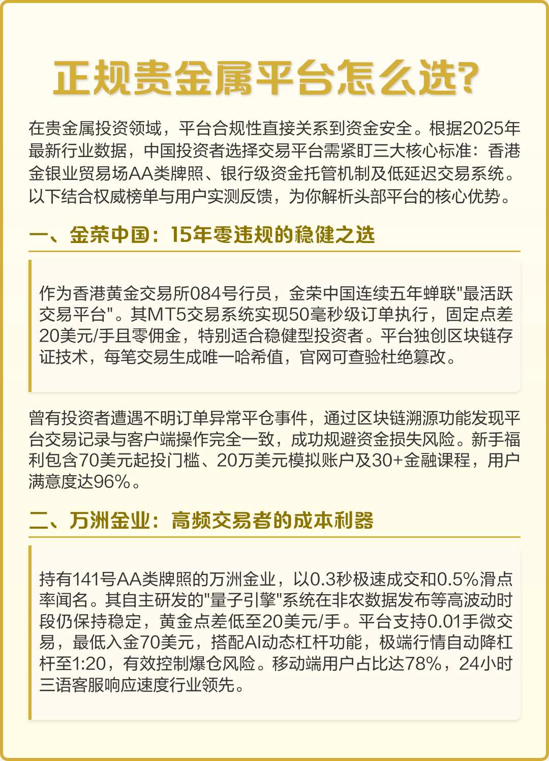 哪些贵金属平台好(贵金属哪个平台品种比较多)